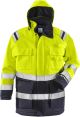 Flamestat Hi Vis parka jakke kl.3 4086