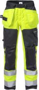 Flamestat hi vis stretch håndværker buks